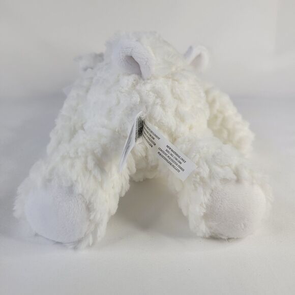 2020 Carters White Billy Goat Plush Baby Toy Stuffed Farm Animal Lovey 67996 NWT - Picture 10 of 13